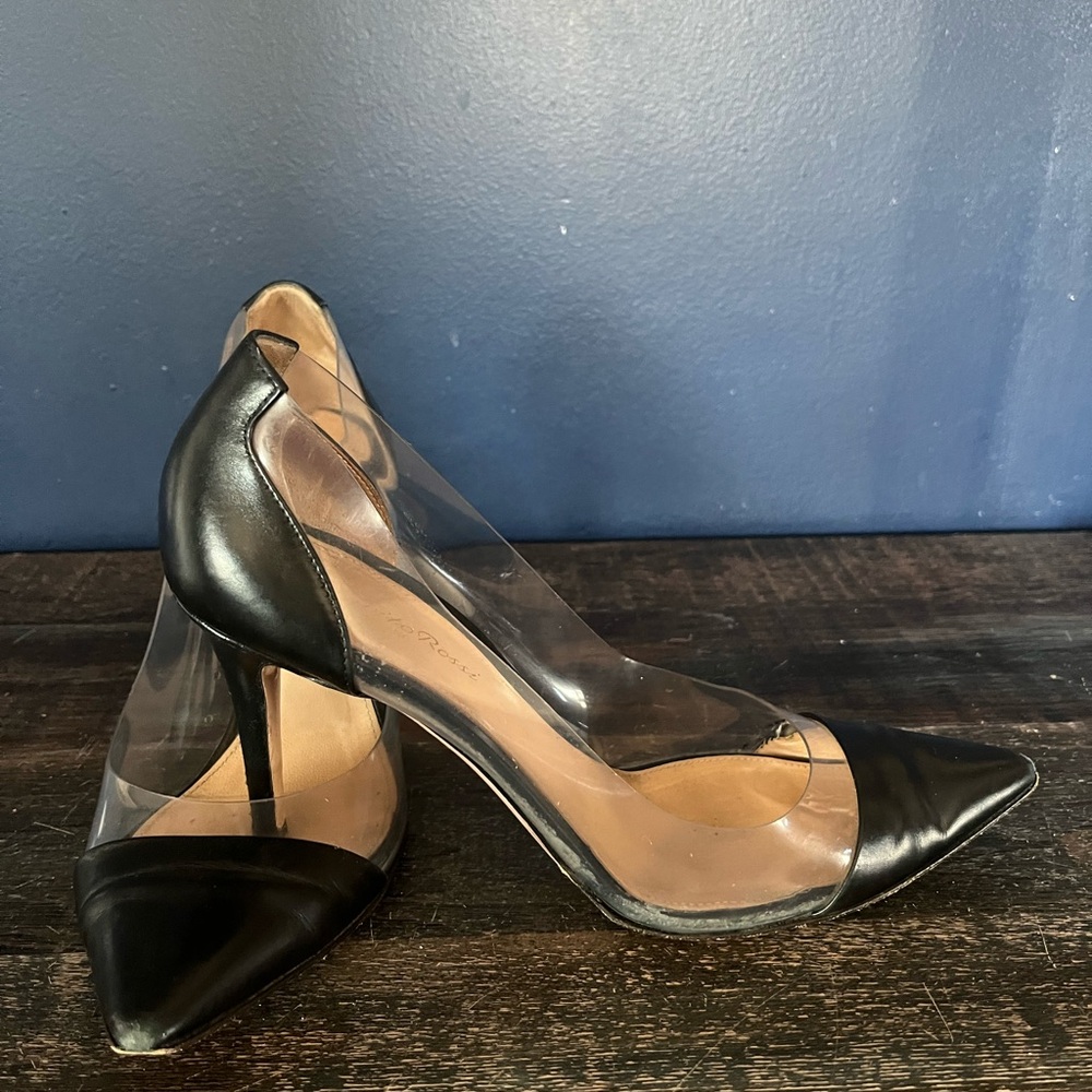 Gianvito Rossi Plexi PVC pumps